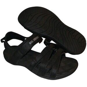 Reel Legends Sandals - Nassau Black - Women's Size 8